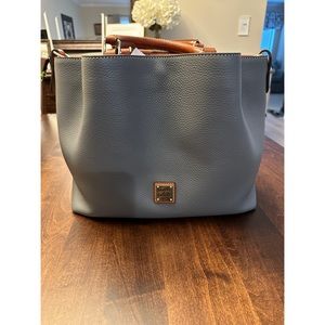 NWT Dooney & Bourke Large Barlow Bag in Slate